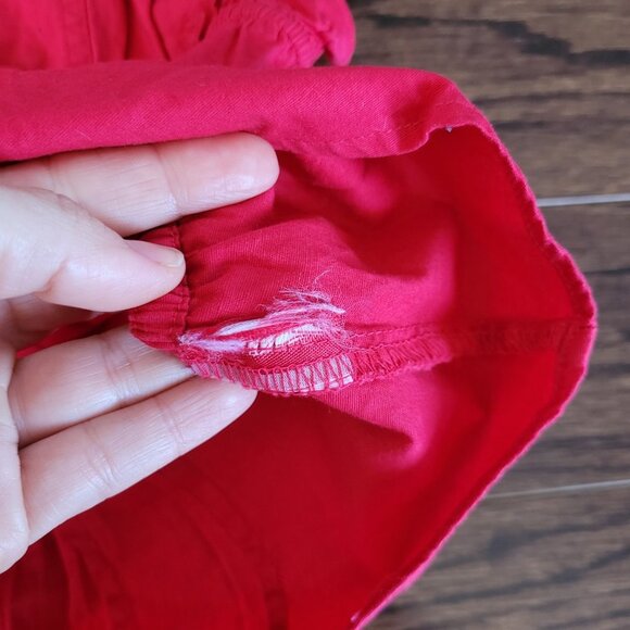 San Francisco Y2K Pink Sleeveless 90's Cotton Blend Collared Button Blouse Shirt - Picture 7 of 7